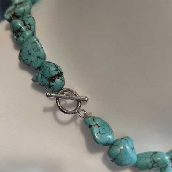 Turquoise Necklace Vintage - Picture 2 of 3